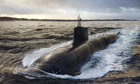 A BAE Systems mock up of what an SSN-AUKUS submarine will look like A BAE Systems mock up of what an SSN-AUKUS submarine will look like