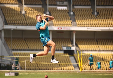 Cameron Green during a training session at the VCA Ground.