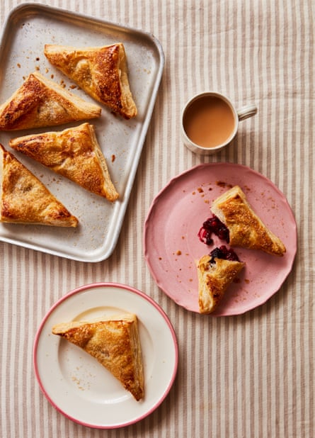 Shivi Ramoutar’s summer berry turnovers.