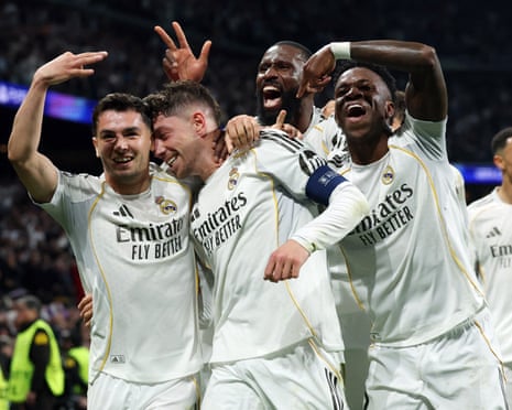 Real Madrid 3-0 Manchester City: Champions League last 16, first leg – as it happened | Champions League | The Guardian