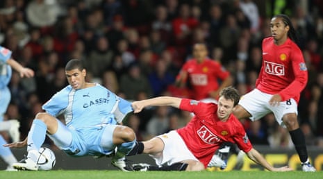 Jonny Evans on his Man Utd debut against Coventry City in 2007