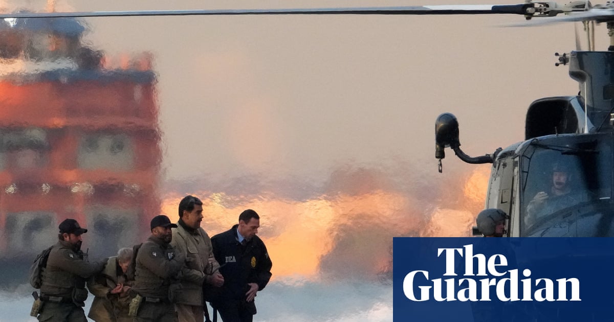 Nicolás Maduro to appear in New York court on drugs and weapons charges