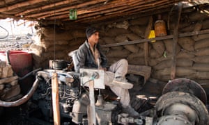 Luqman Shakir is a 24-year-old from Swat. He has been a miner for nine years.