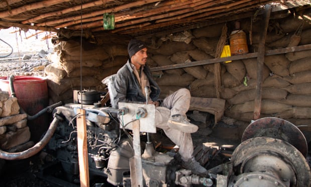 Luqman Shakir is a 24-year-old from Swat. He has been a miner for nine years.