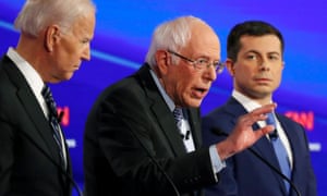 Joe Biden, Bernie Sanders and Pete Buttigieg: big night.