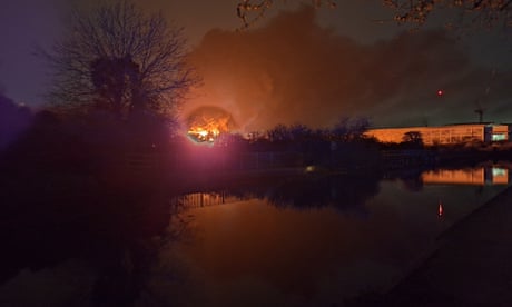 A fire at Hayes has forced the closure of Heathrow airport