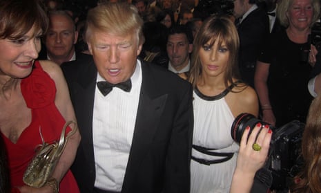 Donald Trump arrives for the White House Correspondents’ Association dinner in 2011. The businessman reportedly felt humiliated by Barack Obama’s jokes at his expense.