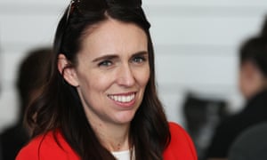 New Zealand prime minister Jacinda Ardern talks to delegates at the annual Labour conference in Whanganui.