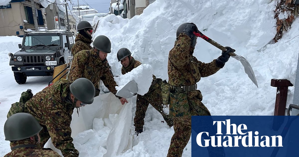 Dozens dead after record snow in Japan – and officials warn warmer weather will be treacherous