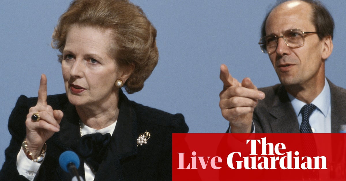 Norman Tebbit, former Tory minister and close Thatcher ally, dies at 94 UK politics live