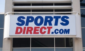 A Sports Direct store in Leicester.