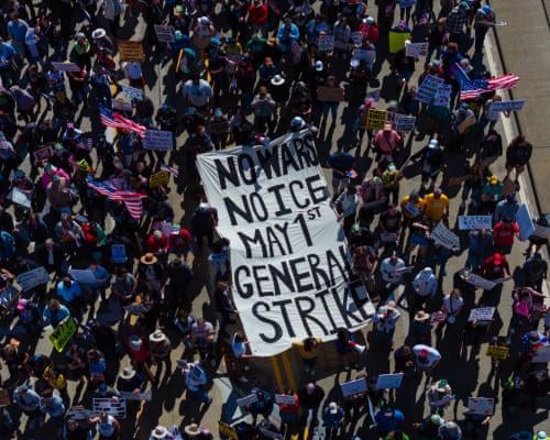 May Day 2026: Nationwide Economic Blackout Draws Thousands as Workers Protest Iran War Costs