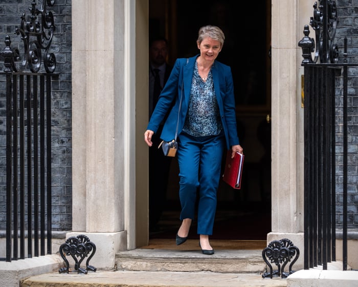 Home secretary risks ‘Windrush-type consequences’ over asylum response, says Tory predecessor