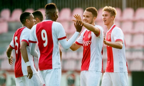 The Jong Ajax side that won the Eerste Divisie in 2018.