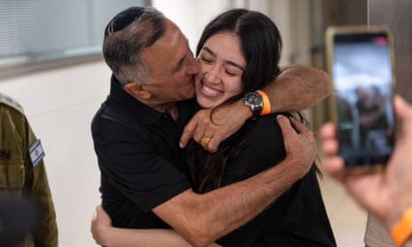 Celebration after four hostages taken from Nova festival rescued in Gaza