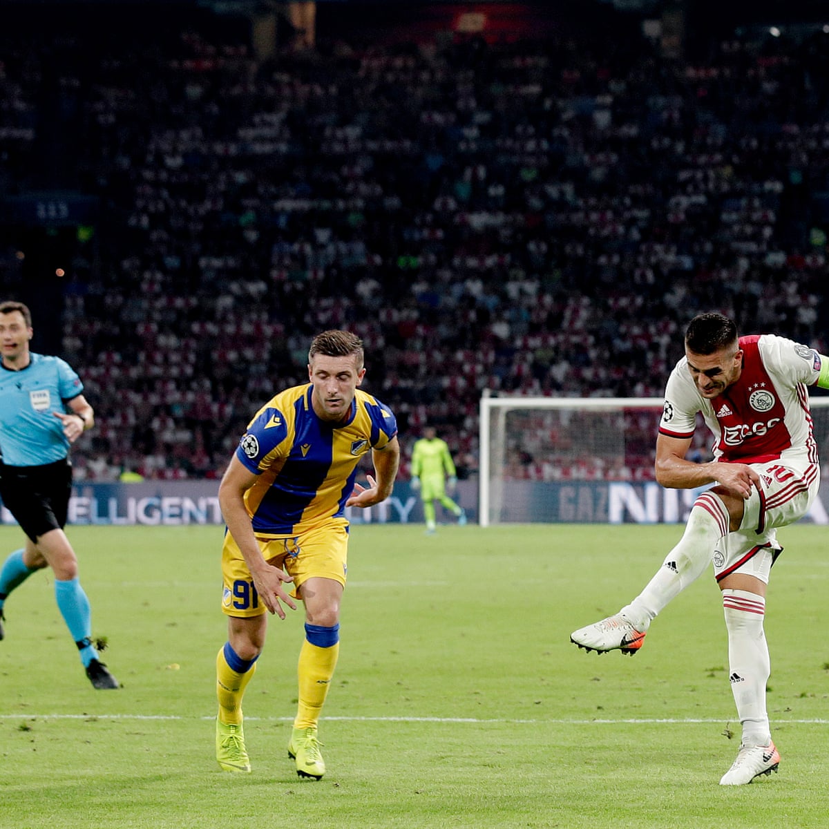 Champions League Play Offs Dusan Tadic Helps Ajax Past Apoel Nicosia Ajax The Guardian Champions League Play Offs Dusan Tadic Helps Ajax Past Apoel Nicosia Ajax The Guardian