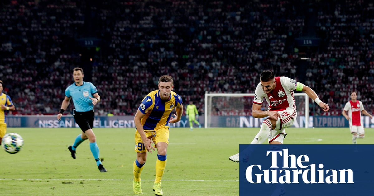 Champions League play-offs: Dusan Tadic helps Ajax past Apoel Nicosia