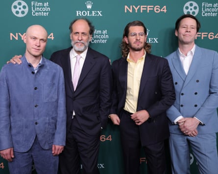 Four men in suits