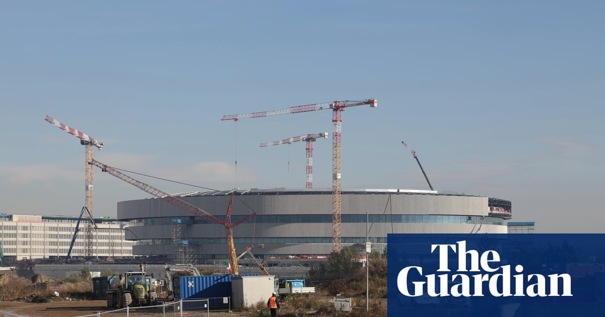 Olympic ice hockey venues may not be finished in time for games