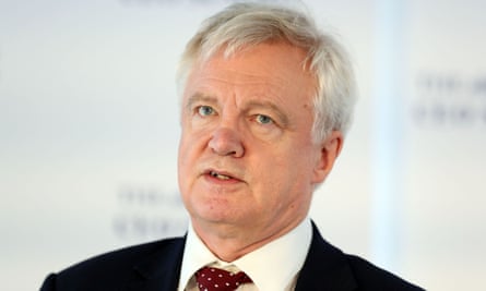 David Davis is said to be pragmatic about a transition period.