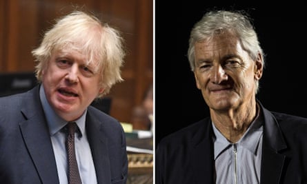 Boris Johnson and James Dyson