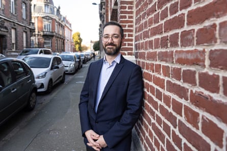David Guiraud in the streets of Roubaix