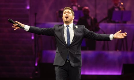Michael Bublé review – moving, hard-won hits from cheeky crooner | Michael Bublé | The Guardian