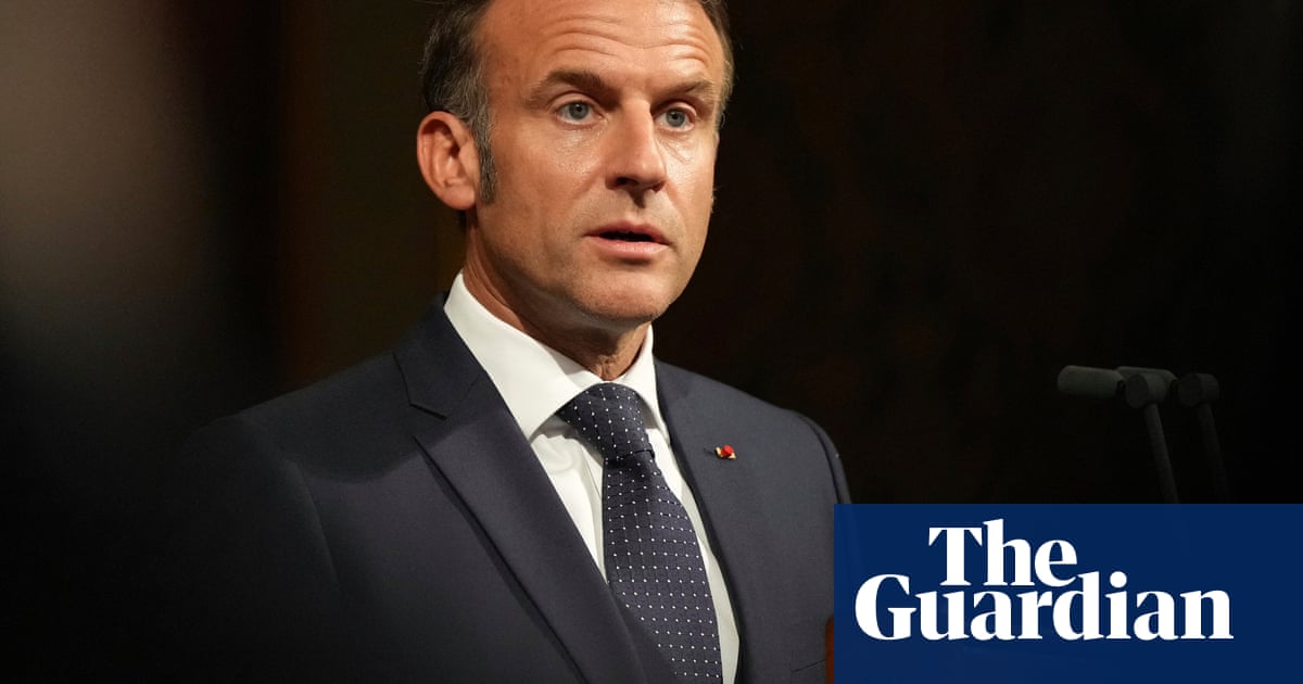 Europe should reduce US and China dual dependencies', Macron warns