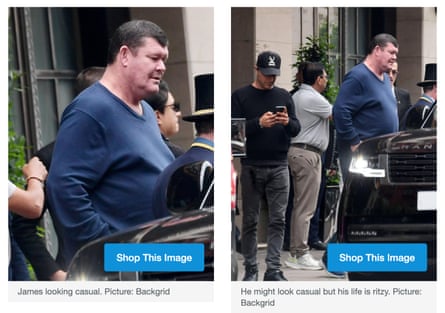 Readers of news.com.au are offered the chance to buy James Packer’s outfit