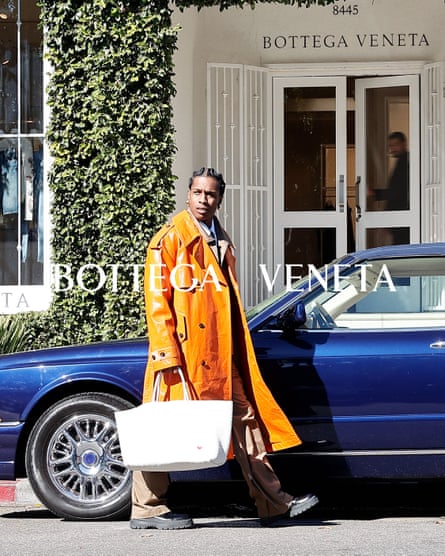 A$AP Rocky trägt Bottega Veneta.