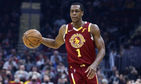 Rajon Rondo player for the Cavaliers and Lakers last season