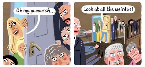 Stephen Collins cartoon involving Nigel Farage and Stacey Soloman, panel 3