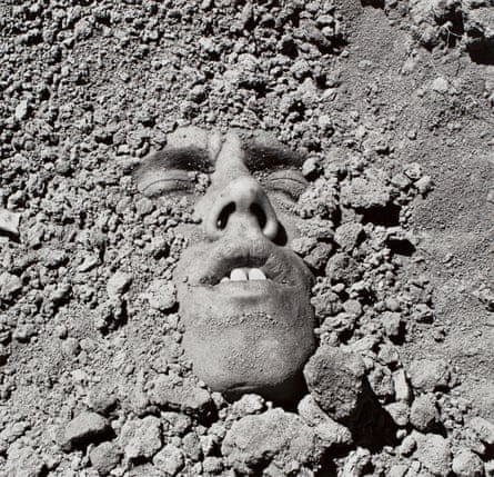 Untitled (Face in Dirt), 1991, by David Wojnarowicz.