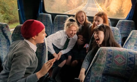 From left: Tallulah Greive, Sally Messham, Abigail Lawrie, Rona Morison and Marli Siu in Our Ladies.