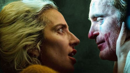 Lady Gaga and Joaquin Phoenix in Joker: Folie à Deux film still