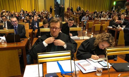 Wawrykiewicz and Gregorczyk-Abram at the European court of justice, 2019