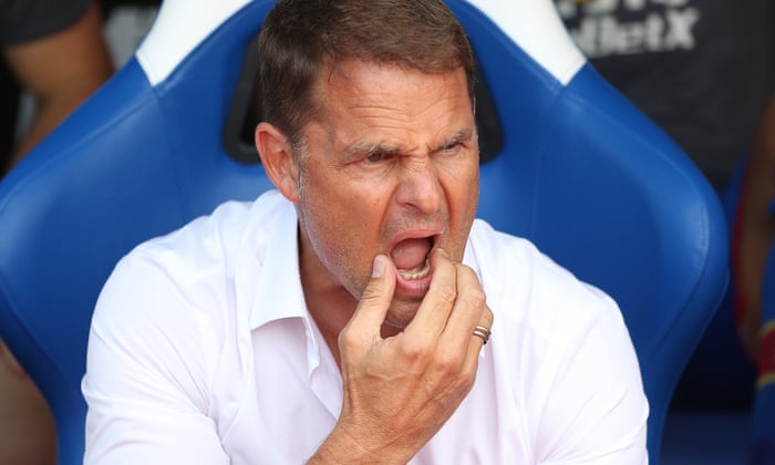 Frank de Boer’s future at Crystal Palace in doubt after three defeats