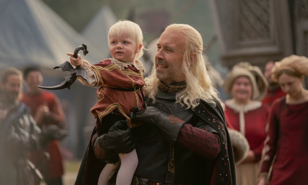 Doting father … Paddy Considine as King Viserys.