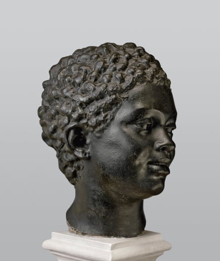 Jean-Antoine Houdon - Head of a Woman, circa 1781.