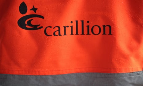 carillion hi-viz jacket