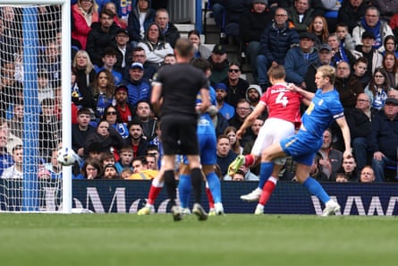 Christoph Klarer scores a goal.