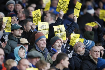 Sheffield Wednesday fans protest against owner Dejphon Chansiri