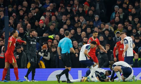 Tottenham 1-0 Liverpool: Carabao Cup semi-final, first leg – as it happened | Carabao Cup | The Guardian