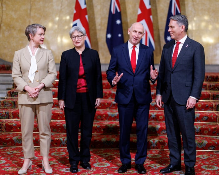 Wong and Marles left waiting in the wings is further proof Aukus was never anything more than a political stunt | Allan…