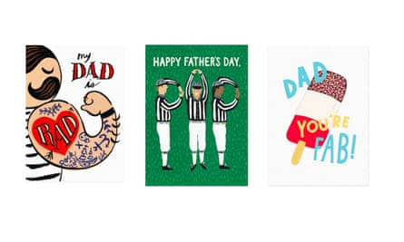 Personalised fathers day cards, £3.35papier.com
