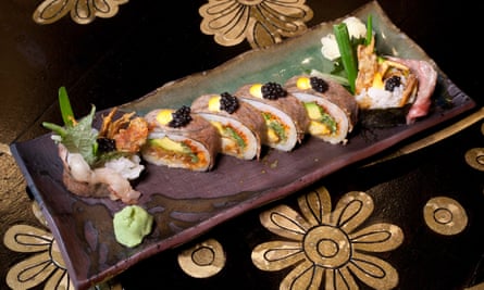 dragon roll.