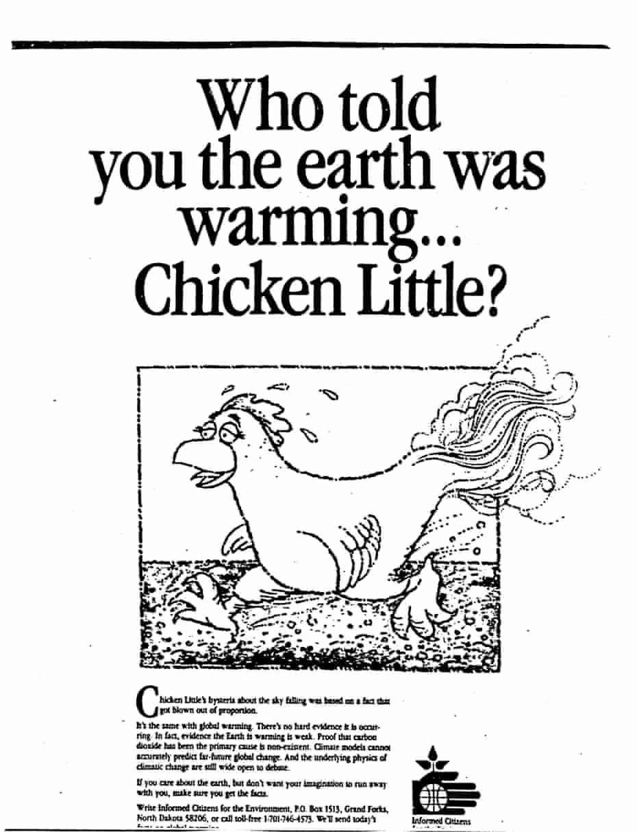 One of the climate denying ads paid for by Southern Company.