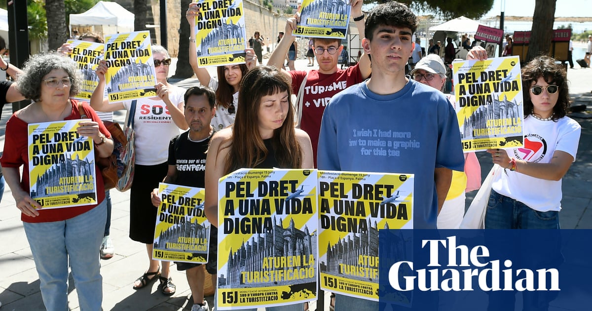 Campaigners mount coordinated protests across Europe against touristification'