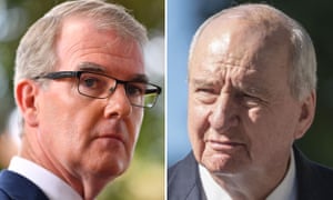 Alan Jones and Michael Daley have clashed over the plan to rebuild Allianz Stadium, with the NSW Labor leader vowing to sack the SCG trust’s board.