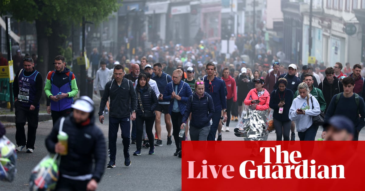 London Marathon 2025: elite races and more live